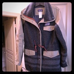 Patagonia Reclaimed Wool Parka Jacket